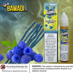BLUE RASPBERRY BY BAZOOKA NIC SALT DUBAI VAPE