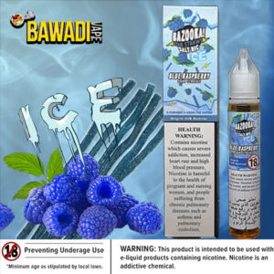 BLUE RASPBERRY ICE BY BAZOOKA NIC SALT