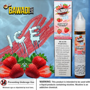 STRAWBERRY ICE BY BAZOOKA NIC SALT